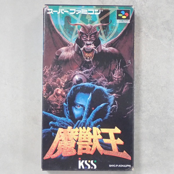 【中古ソフト】スーパーファミコン│魔獣王 箱付