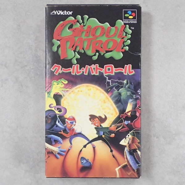 【中古ソフト】スーパーファミコン│グール・パトロール 箱付