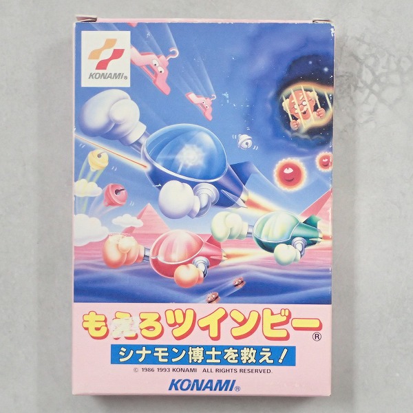 【中古ソフト】ファミコン│もえろツインビー 箱付