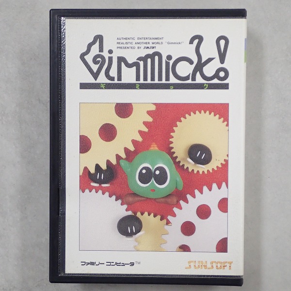 【中古ソフト】ファミコン│ギミック 箱付