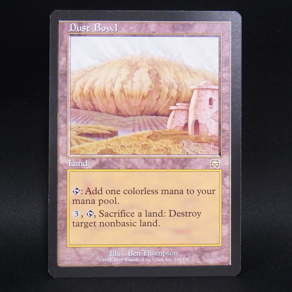 ◆【中古MTG】マジックザギャザリング│黄塵地帯/Dust Bowl【EN/MMQ】