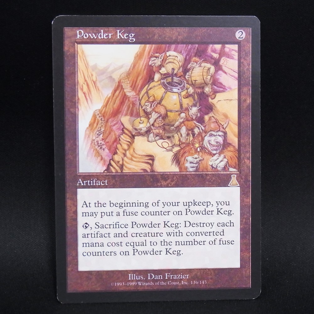 ◆【中古MTG】マジックザギャザリング│火薬樽/Powder Keg【EN/UDS】