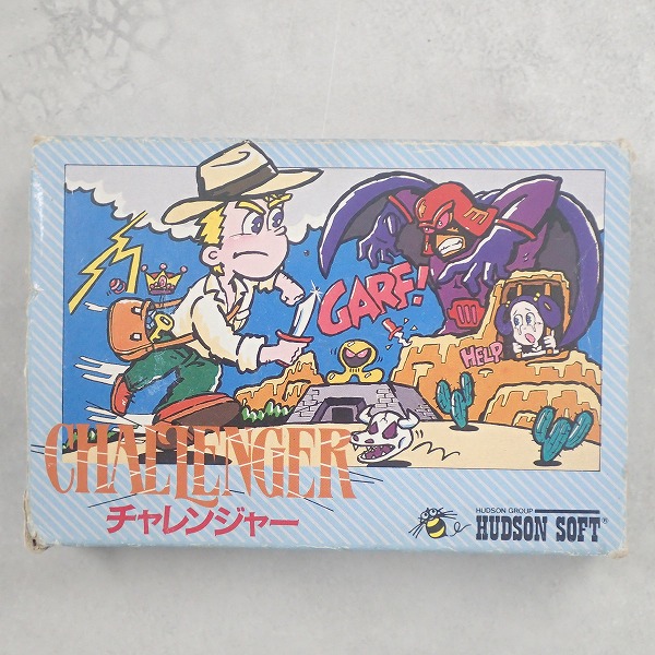 【中古ソフト】ファミコン│チャレンジャー 箱付