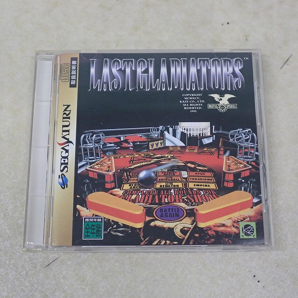 【中古ソフト】セガサターン｜デジタルピンボール ラストグラディエーターズ