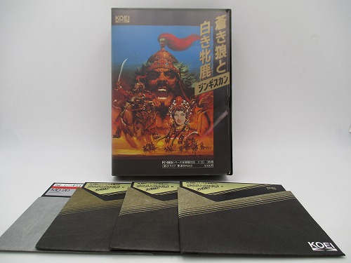 【中古PCソフト】蒼き狼と白き牝鹿 ジンギスカン/PC-8801/5インチ※マニュアル欠品