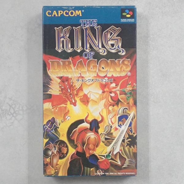 【中古ソフト】スーパーファミコン│ザ・キングオブドラゴンズ 箱付