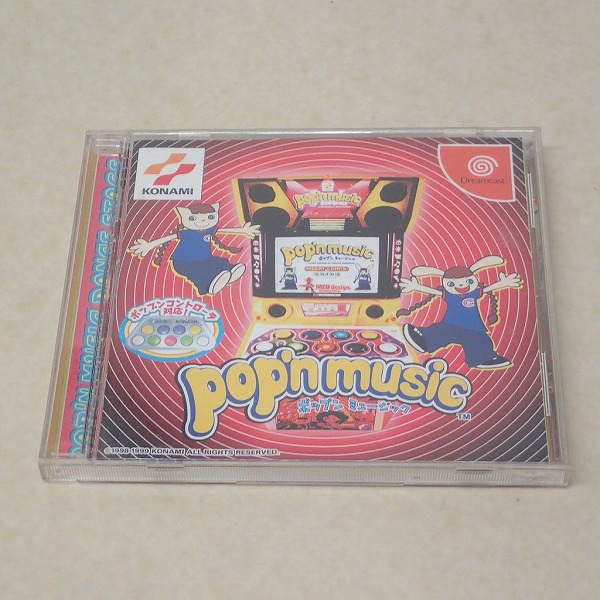 【中古ソフト】ドリームキャスト│ポップンミュージック
