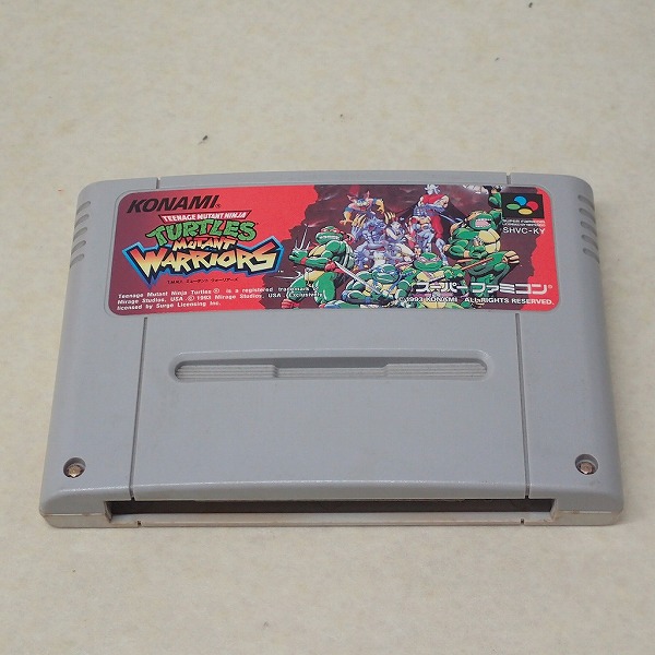【中古ソフト】スーパーファミコン｜T.M.N.T ミュータント ウォーリアーズ タートルズ