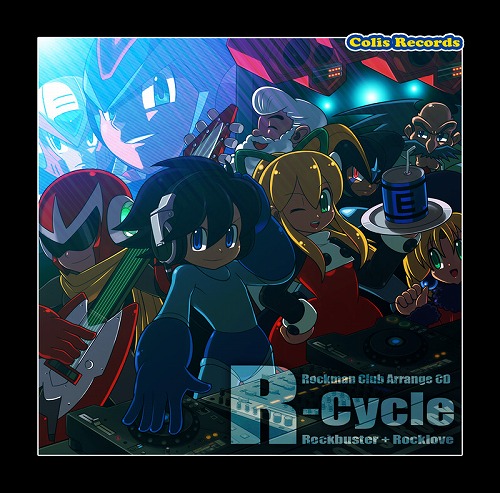 R-Cycle Rockman Club Arrange CD Rockbuster + Rocklove Remaster / colis Records
