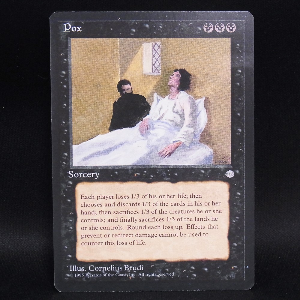 ◆【中古MTG】マジックザギャザリング│悪疫/Pox【EN/ICE】