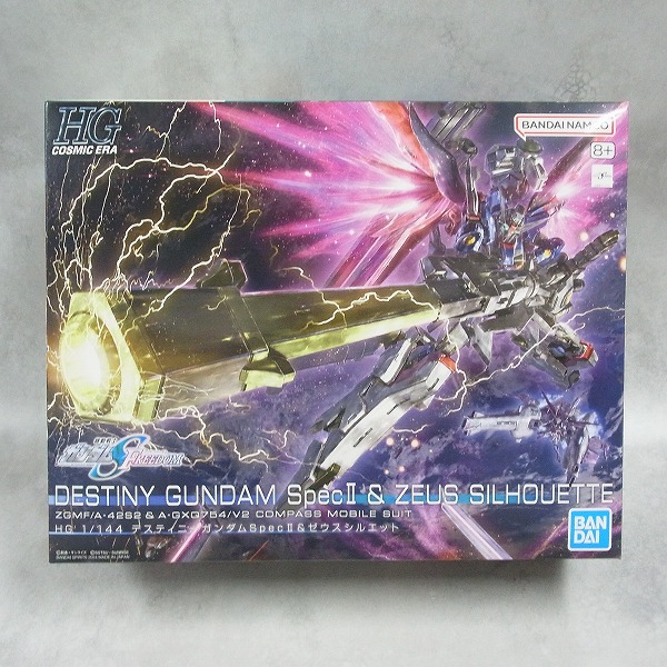 HG 1/144 デスティニーガンダムSpecII＆ゼウスシルエット