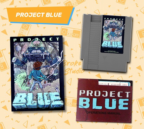 [海外輸入品][NES用]Project Blue / Broke Studio