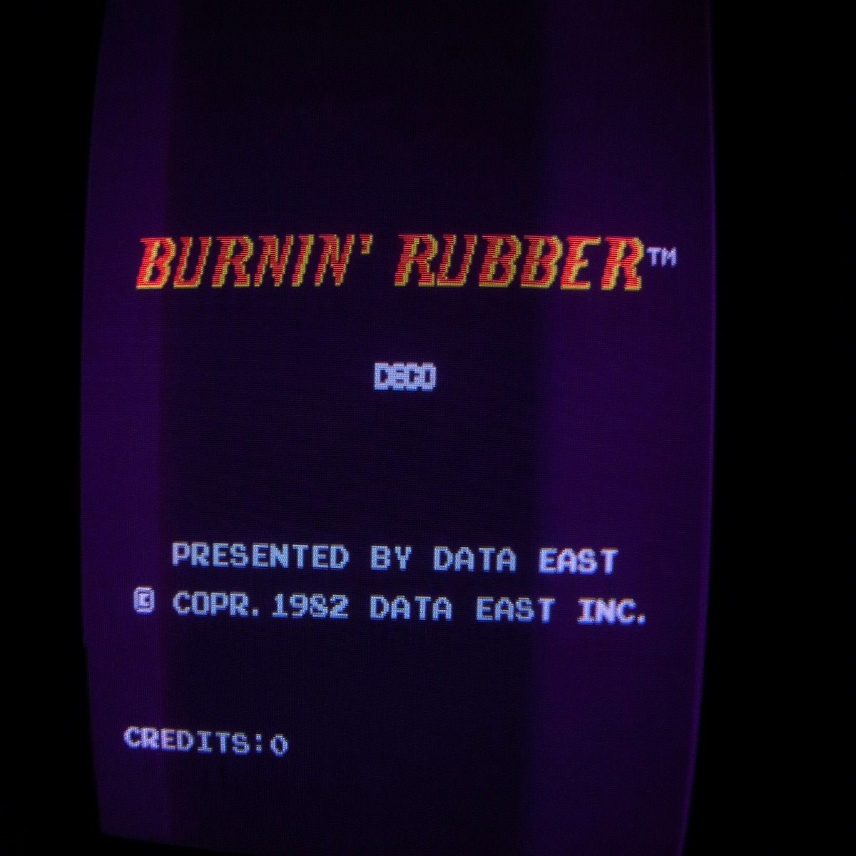 【中古アーケード基板】データイースト/DATA EAST バーニンラバー BURNIN’ RUBBER DECO