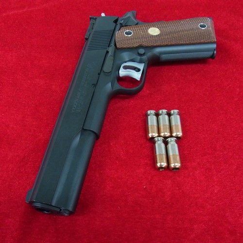 MGC モデルガン COLT コルト ゴールドカップ ナショナルマッチ 木製グリップ[くれいも屋：I0A211]