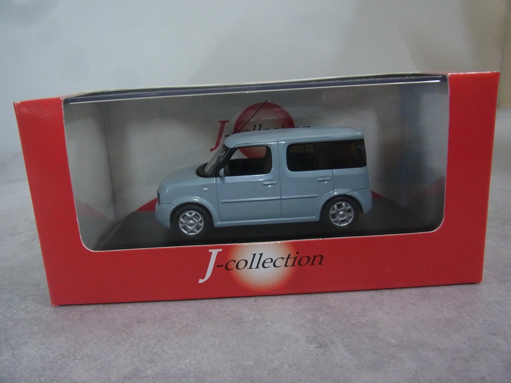 京商 Jコレクション 1/43 日産 キューブ エアブルー JC200039B