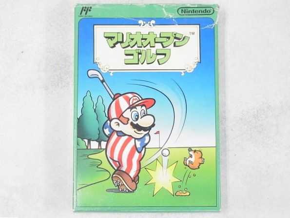 【中古ソフト】ファミコン│マリオオープンゴルフ 箱付