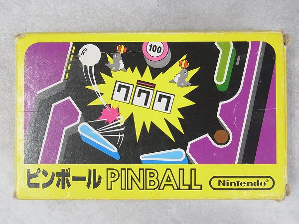 【中古ソフト】ファミコン│ピンボール 箱付