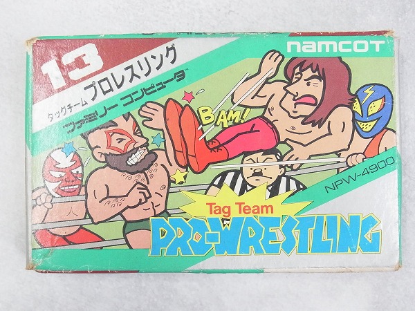 【中古ソフト】ファミコン│タッグチーム プロレスリング 箱付