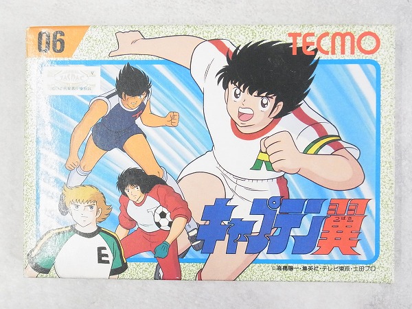 【中古ソフト】ファミコン│キャプテン翼 箱付