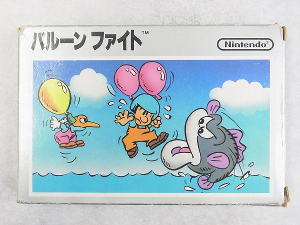 【中古ソフト】ファミコン│バルーンファイト 箱付