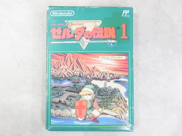 【中古ソフト】ファミコン│ゼルダの伝説1 THE HYRULE FANTASY 箱付