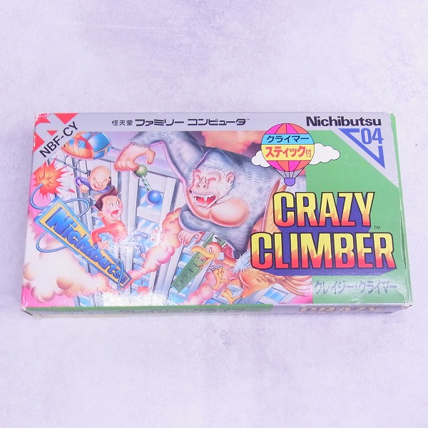 【中古ソフト】ファミコン│クレイジー・クライマー 箱付