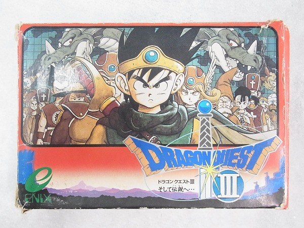 【中古ソフト】ファミコン│ドラゴンクエストIII そして伝説へ… 箱付