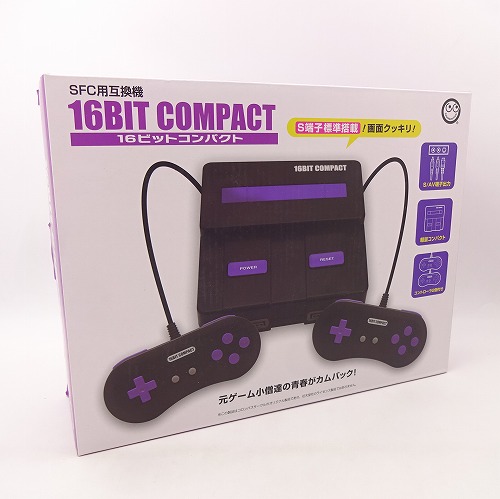 【中古ハード】16BIT COMPACT ソフト1本セット