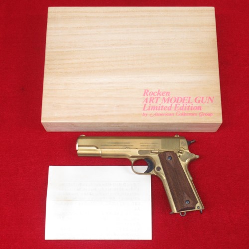 ■ 六研 M1911 U.S.ARMY 無可動 リミテッドエディション 真鍮