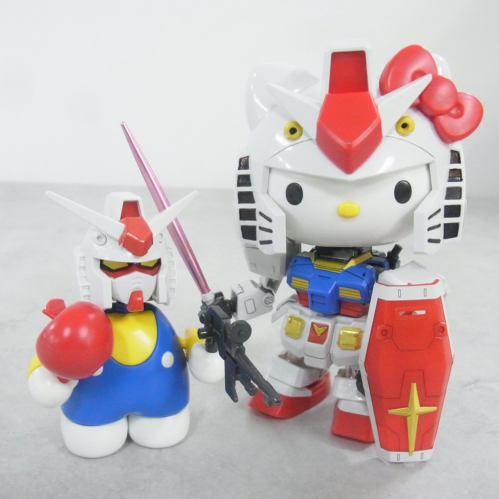 完成品 ハローキティ / RX-78-2 ガンダム [SD EX-STANDARD]