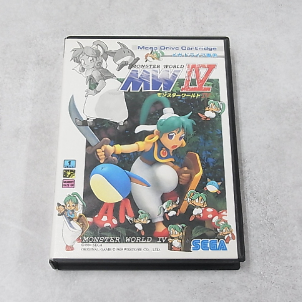 【中古ソフト】メガドライブ│モンスターワールドIV 箱付