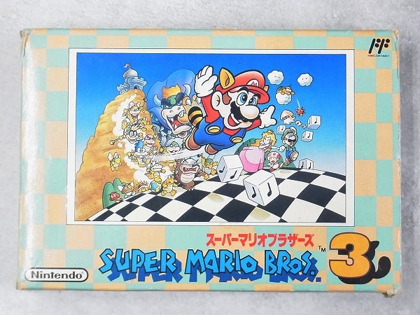 【中古ソフト】ファミコン│マリオブラザーズ3 箱付
