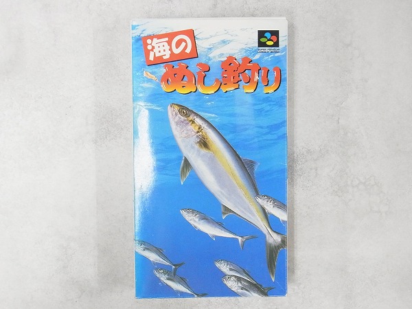 【中古ソフト】スーパーファミコン│海のぬし釣り 箱付
