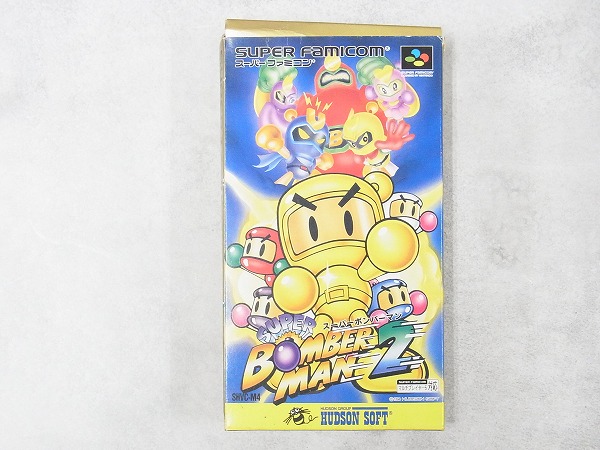 【中古ソフト】スーパーファミコン│スーパーボンバーマン2 箱付