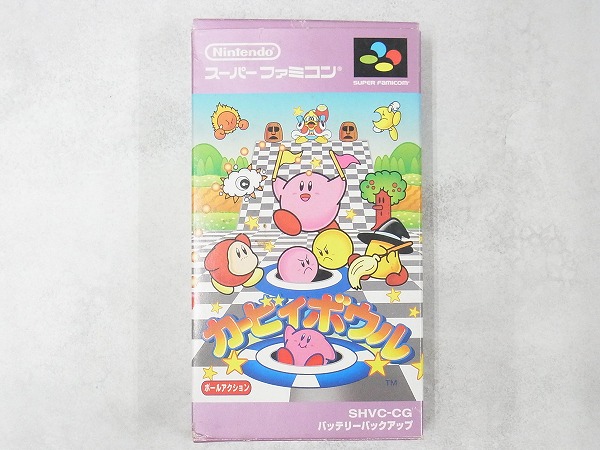【中古ソフト】スーパーファミコン│カービィボウル 箱付