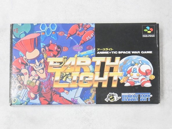 【中古ソフト】スーパーファミコン│EARTH LIGHT ( アースライト ) 箱付