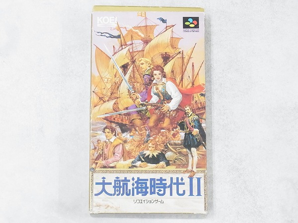 【中古ソフト】スーパーファミコン│大航海時代II 箱付