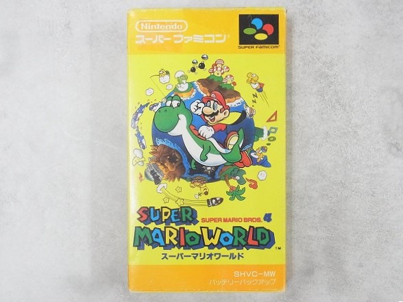 【中古ソフト】スーパーファミコン│スーパーマリオワールド 箱付