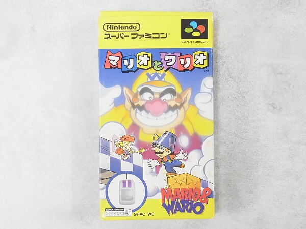 【中古ソフト】スーパーファミコン│マリオとワリオ 箱付
