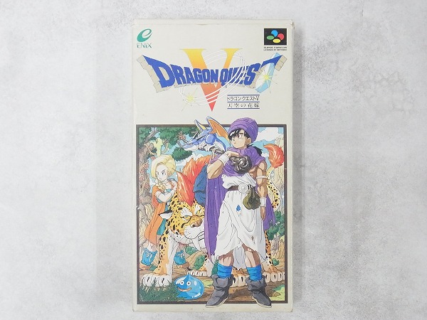 【中古ソフト】スーパーファミコン│ドラゴンクエストV 天空の花嫁 箱付