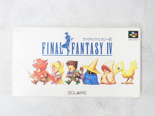 【中古ソフト】スーパーファミコン│ファイナルファンタジーIV 箱付
