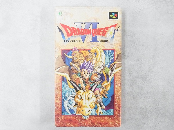 【中古ソフト】スーパーファミコン│ドラゴンクエストVI 幻の大地 箱付