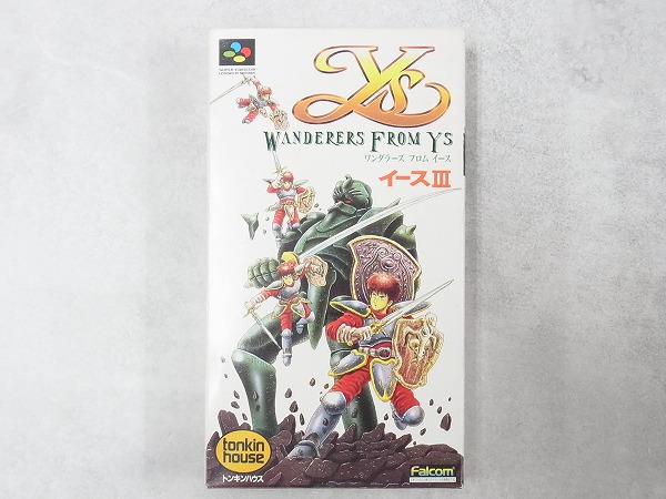 【中古ソフト】スーパーファミコン│ワンダラーズ フロム イース 箱付