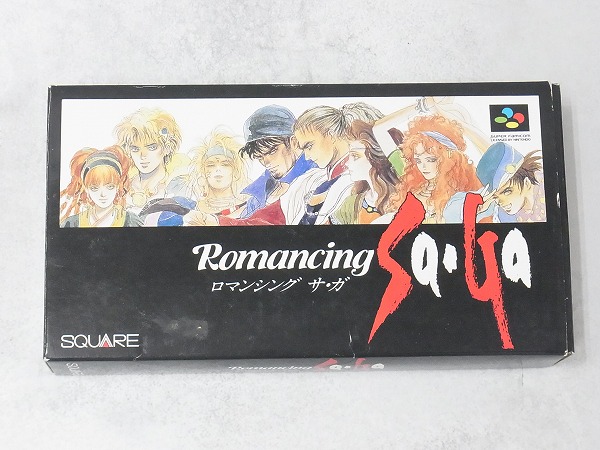 【中古ソフト】スーパーファミコン│ロマンシングサ・ガ 箱付
