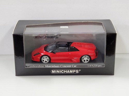 MINICHAMPS PMA 1/43 ランボルギーニ ムルシエラゴ コンセプトカー バルケッタ  2004 (レッド) 【400 103530】