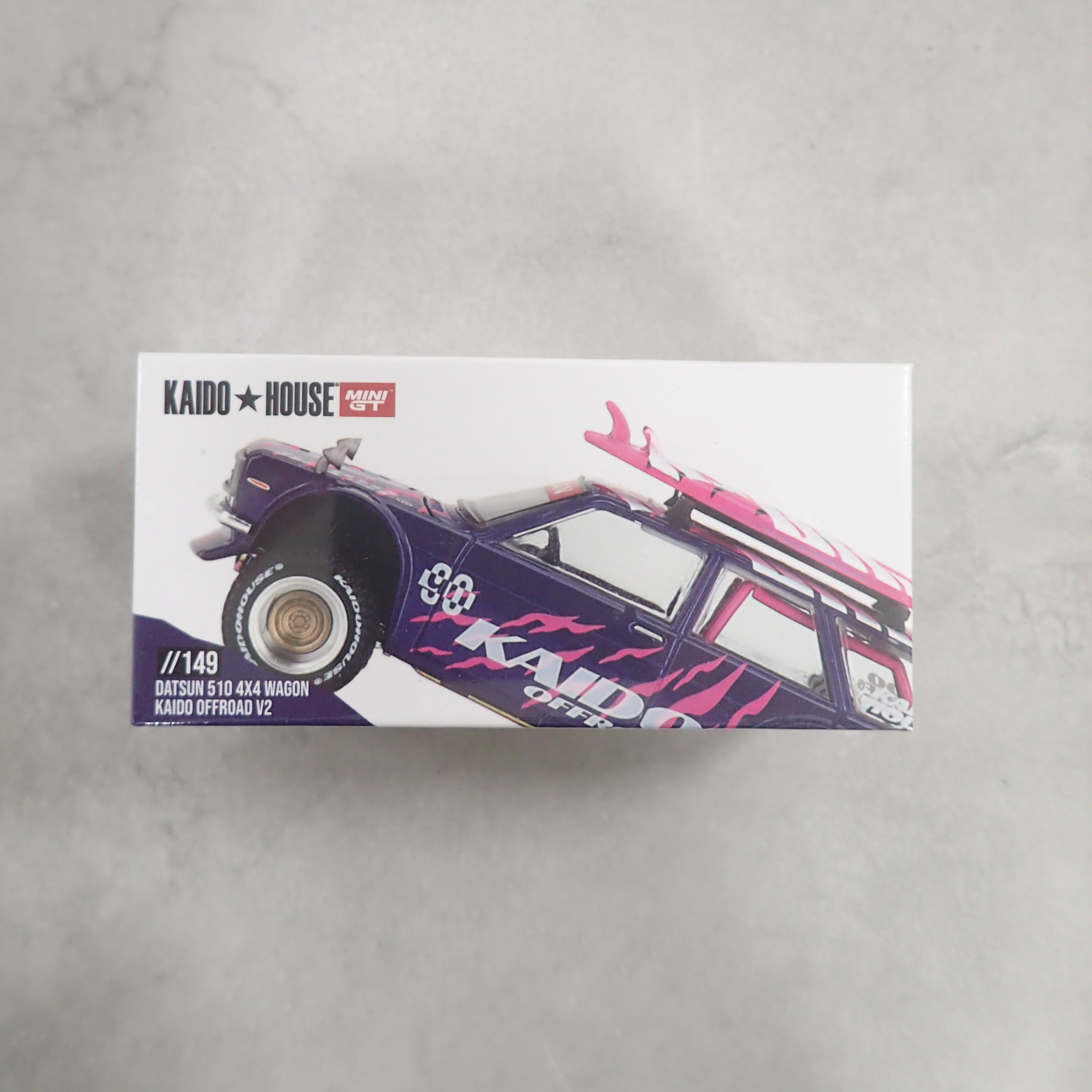 KAIDO HOUSE MINI GT TSM 1/64 ダットサン510 4×4 ワゴン KAIDOオフロード V2 【未開封】