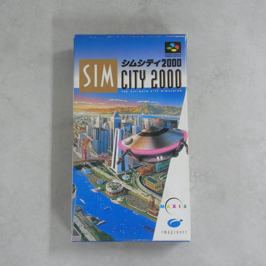 【中古ソフト】スーパーファミコン│ シムシティ2000