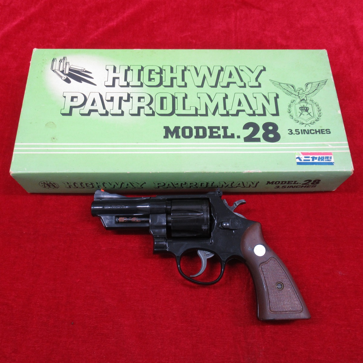 コクサイ S&W M28 ハイウェイパトロールマン 3.5インチ ハイパト モデルガン 現状品