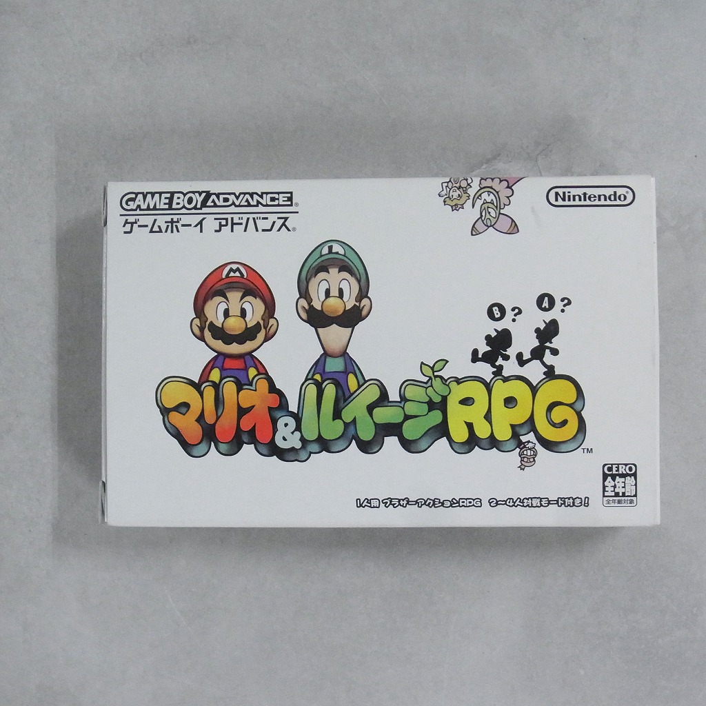 【中古ソフト】ゲームボーイアドバンス│マリオ＆ルイージRPG