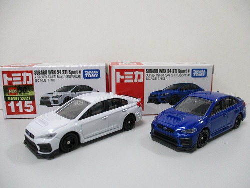 トミカ 115 スバル WRX S4 STI Sport# 通常版+初回特別仕様セット